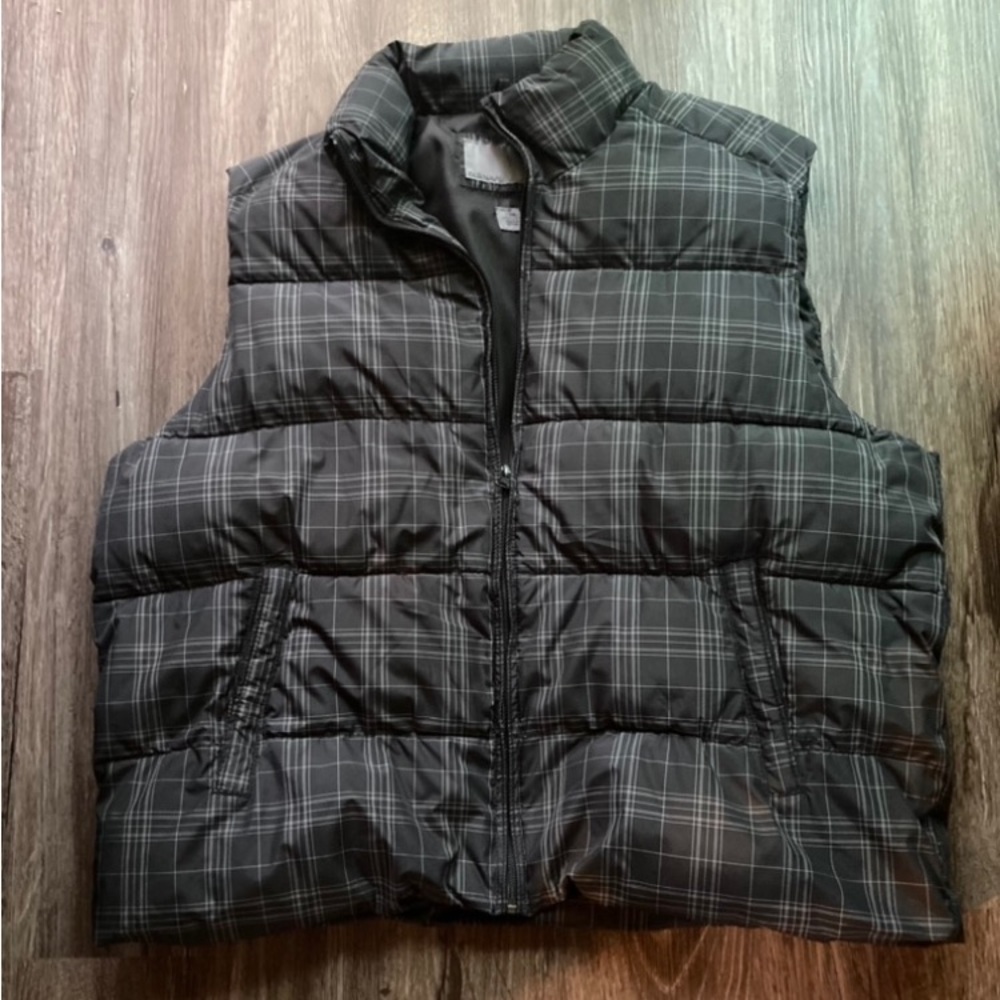 Old Navy Plaid Vest